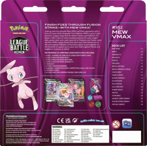 Pokémon TCG Mew VMAX League Battle Deck list CZ SK