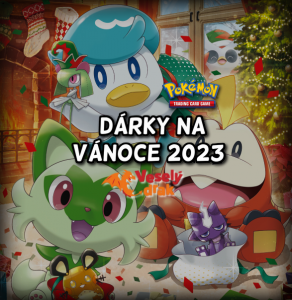 Pokémon dárky na vánoce 2023