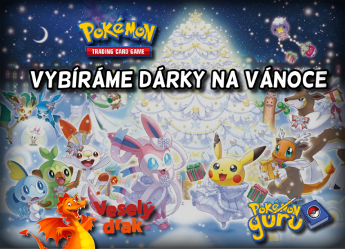 Pokémon Guru vybíráme dárky na vánoce 2022 Pokémon TCG
