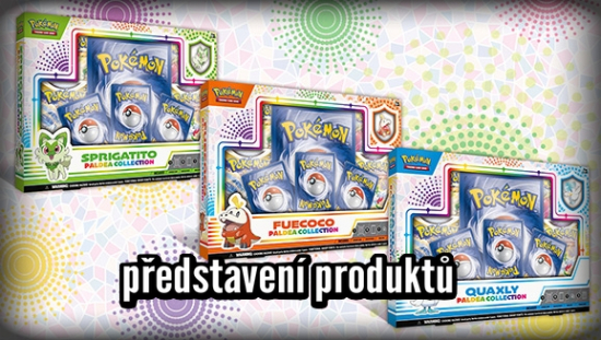 Pokémon TCG Paldea Collection představení produktu