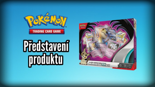 Pokémon TCG Mimikyu ex box představení