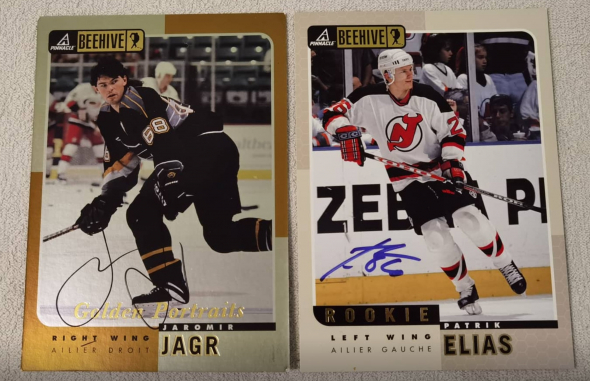 Staré Hokejové karty NHL Jágr, Eliáš