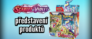 Pokémon TCG Scarlet and Violet - představení produktů cz sk