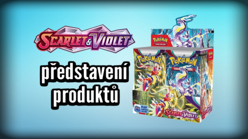 Pokémon TCG Scarlet and Violet - představení produktů cz sk