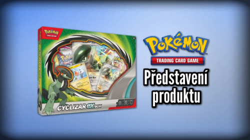 Pokémon TCG - Cyclizar ex Box - představení produktu CZ SK