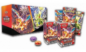 Pokémon TCG Obsidian Flames build and battle stadium obsah