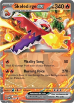 Pokémon TCG Paldea Partners Tin - Skeledirge ex