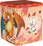 Pokémon Stacking tin - červená - ohniví