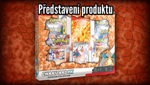 Pokémon TCG Charizard ex Premium Collection - představení cz sk