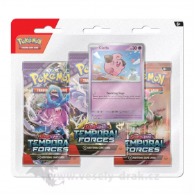 Pokemon Temporal Forces 3-Pack Blister